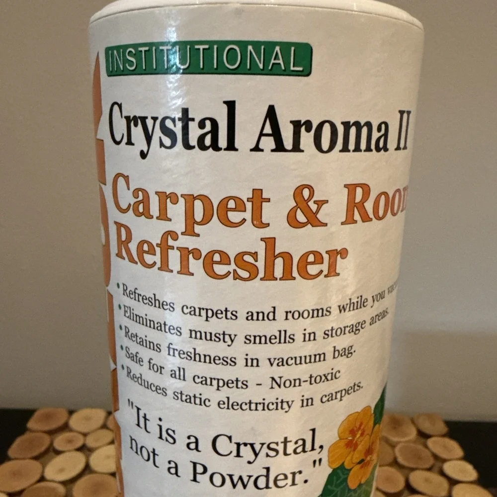 Oreck Institutional Crystal Aroma II Carpet Refresher‎ Crystals, Very light Used